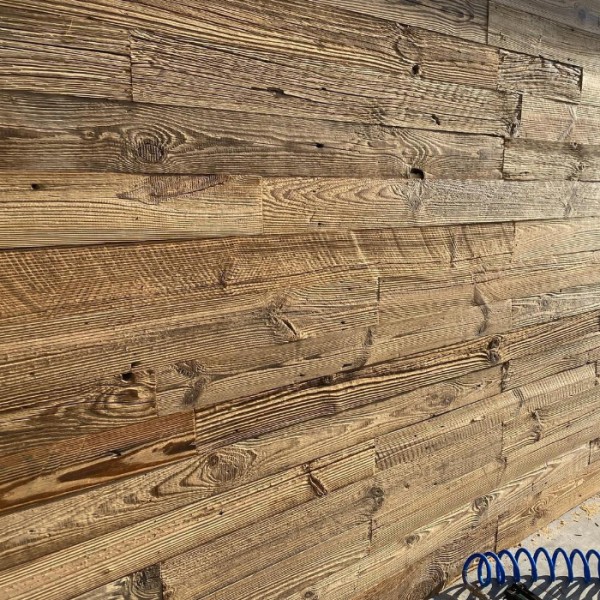 Reclaimed Timber Plank Brushed Brown