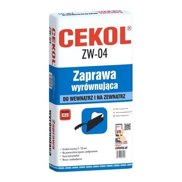 CEKOL ZW-04 Wall And Floor Leveling Mortar (3-50mm)