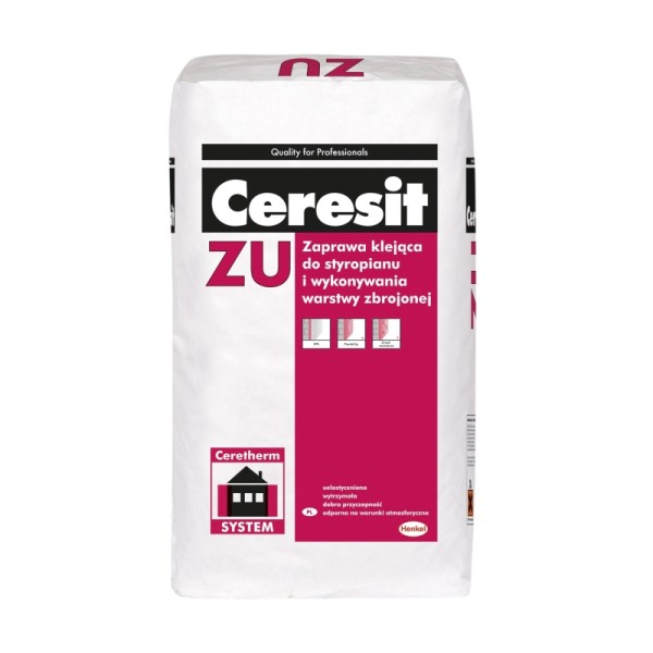 Ceresit ZU 2in1 Adhesive For Eps And Mesh Grey 25kg