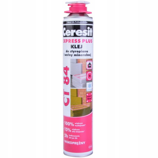 Ceresit CT84 Express Foam Adhesive For Polystyrene Boards And Wool