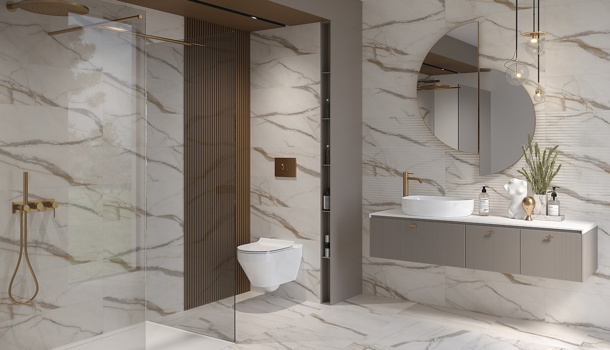 3 Ideas for Beautiful and Timeless Marble Bathrooms